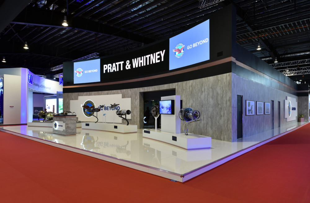 Pratt & Whitney stand Singapore