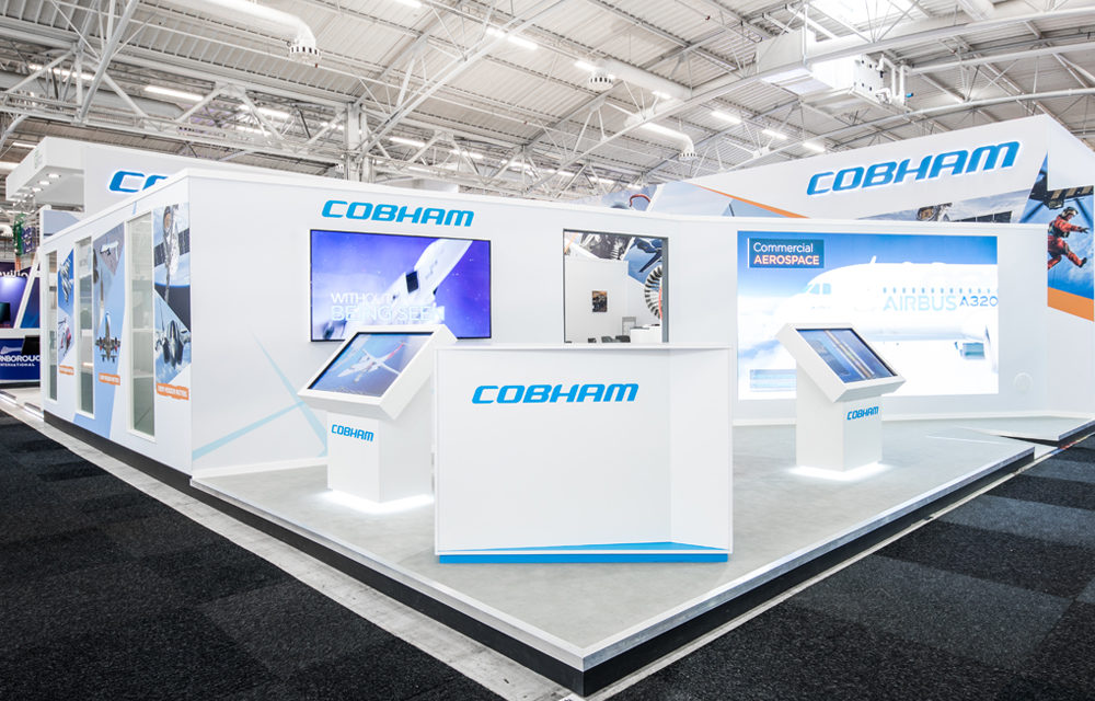 Cobham exhibition stand paris air show